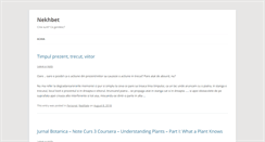 Desktop Screenshot of nekhbet.ro
