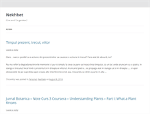 Tablet Screenshot of nekhbet.ro